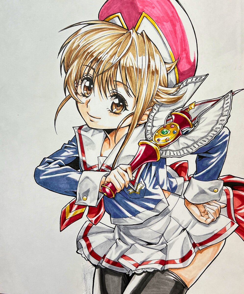 Educational authentic reference image (GHs39PAaUAA4O0I). — educational authentic (REAL) shikishi reference associated with Mamoru Yokota