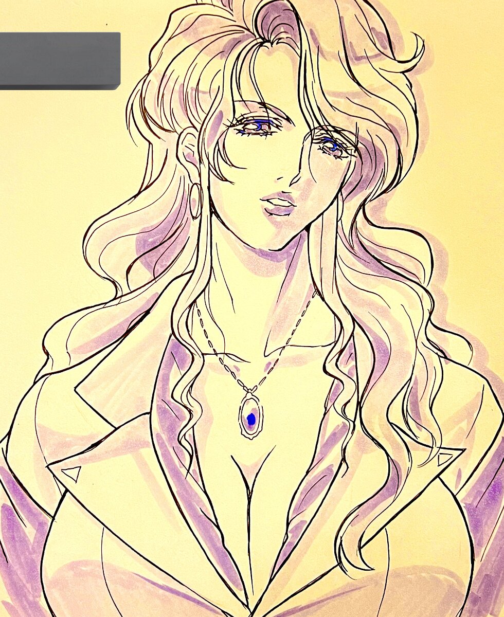 Educational authentic reference image (F3ZRtykbIAAnvfU). — educational authentic (REAL) shikishi reference associated with Mamoru Yokota