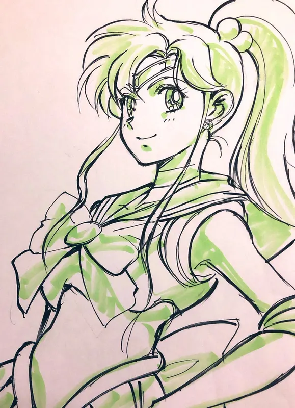 Educational authentic reference image (EsMcsFPU0AISQdN). — educational authentic (REAL) shikishi reference associated with Mamoru Yokota