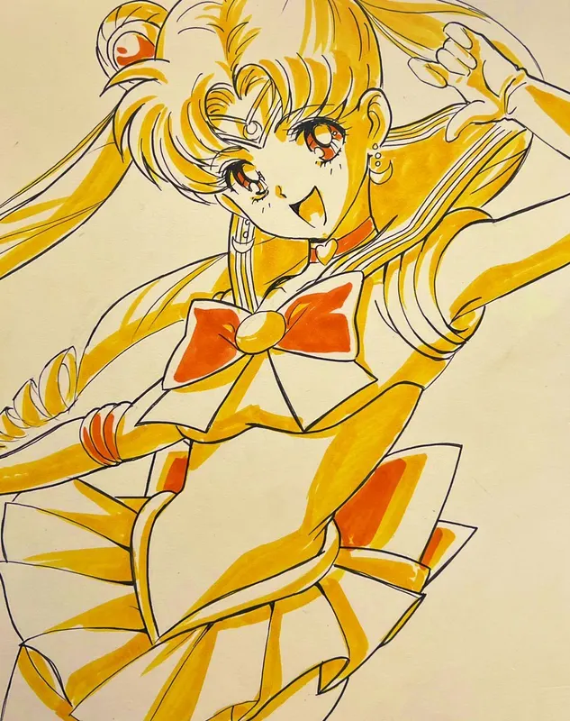 Educational authentic reference image (FYK6w9TaUAETaJy). — educational authentic (REAL) shikishi reference associated with Mamoru Yokota
