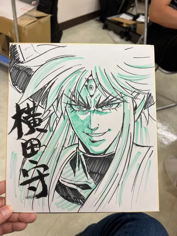 Educational authentic reference image (Fdd6HM-acAA05rQ). — educational authentic (REAL) shikishi reference associated with Mamoru Yokota