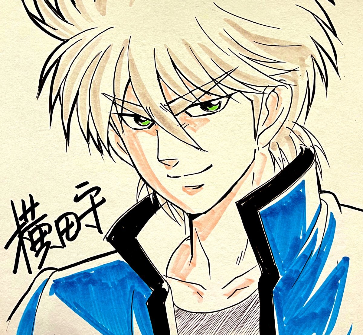 Educational authentic reference image (FlM8vnSagAQzs18). — educational authentic (REAL) shikishi reference associated with Mamoru Yokota