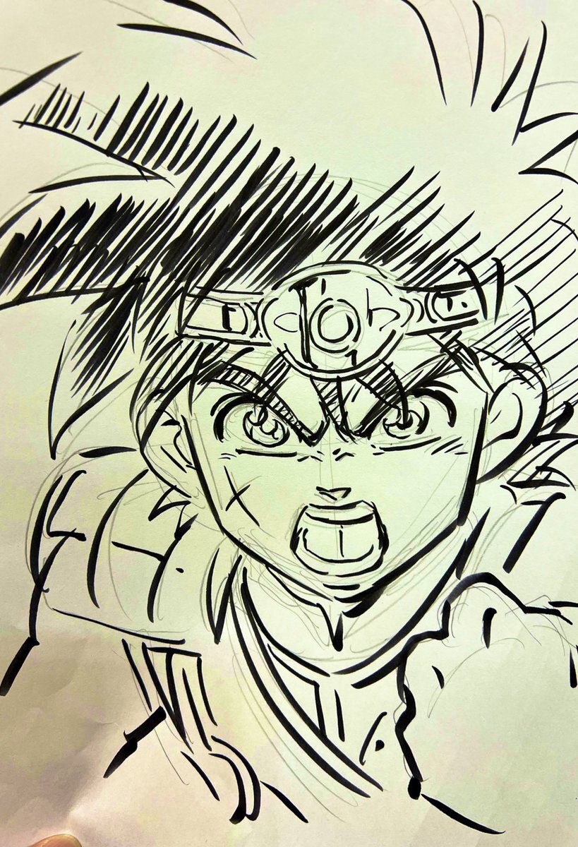 Educational authentic reference image (FbyIUxracAAyHWl). — educational authentic (REAL) shikishi reference associated with Mamoru Yokota