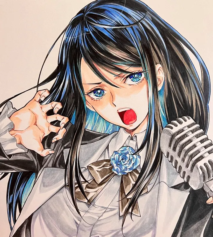 Educational authentic reference image (Fnxt8-AaIAAEOgV). — educational authentic (REAL) shikishi reference associated with Mamoru Yokota
