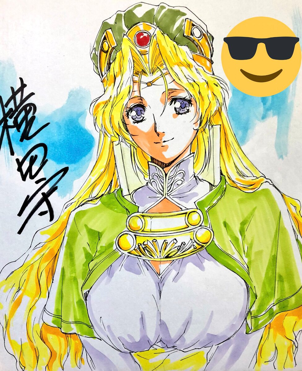 Educational authentic reference image (DtacwOgU8AAWQ22). — educational authentic (REAL) shikishi reference associated with Mamoru Yokota