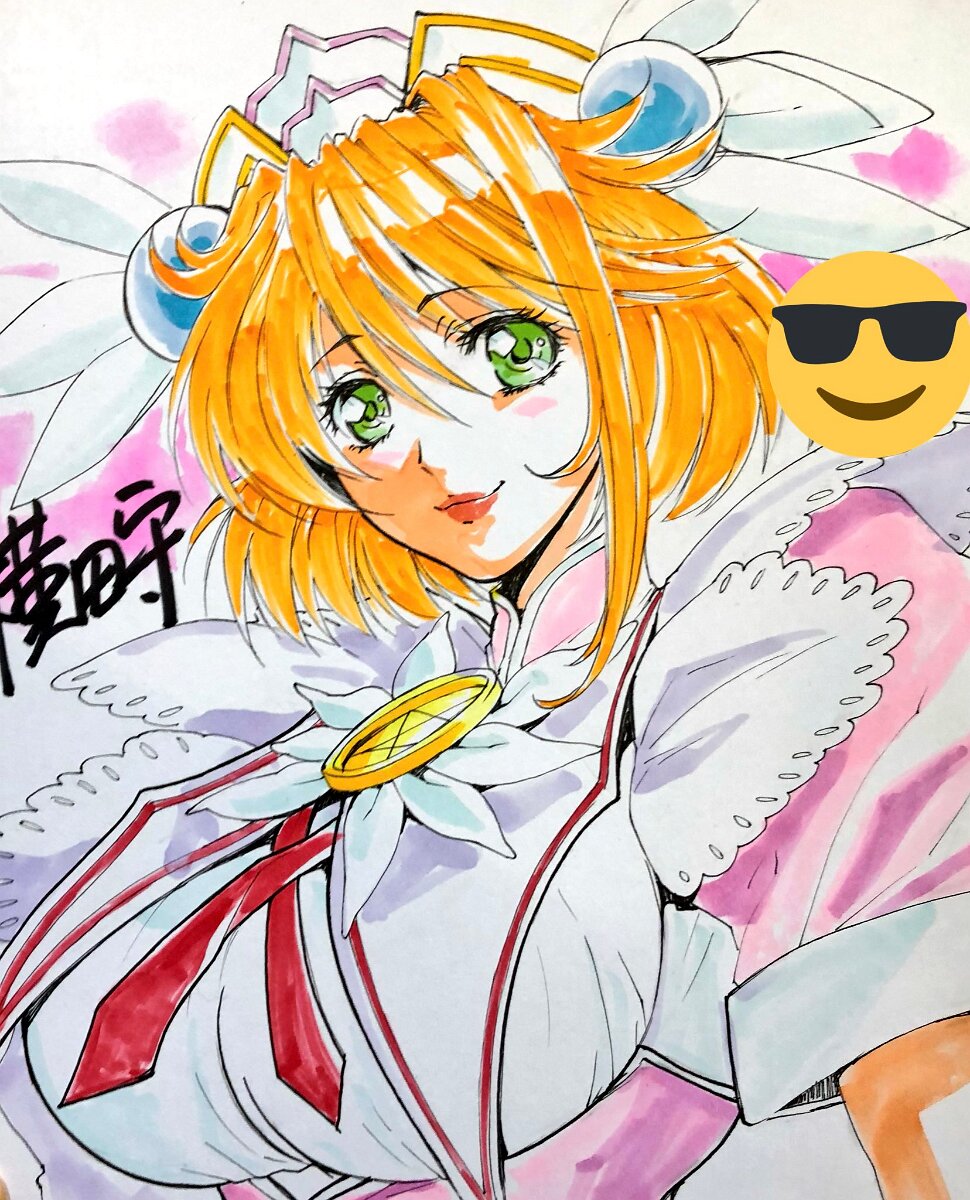 Educational authentic reference image (DtacwOeU0AAx69C). — educational authentic (REAL) shikishi reference associated with Mamoru Yokota