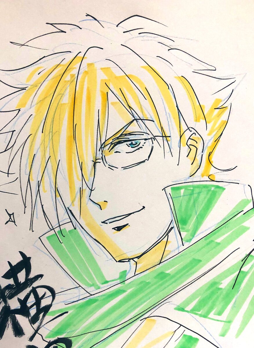 Educational authentic reference image (EM8lKcdU4AAo_2n). — educational authentic (REAL) shikishi reference associated with Mamoru Yokota