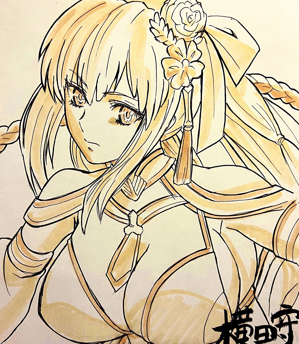 Educational authentic reference image (F3ZSSoFaEAAl3Yd). — educational authentic (REAL) shikishi reference associated with Mamoru Yokota