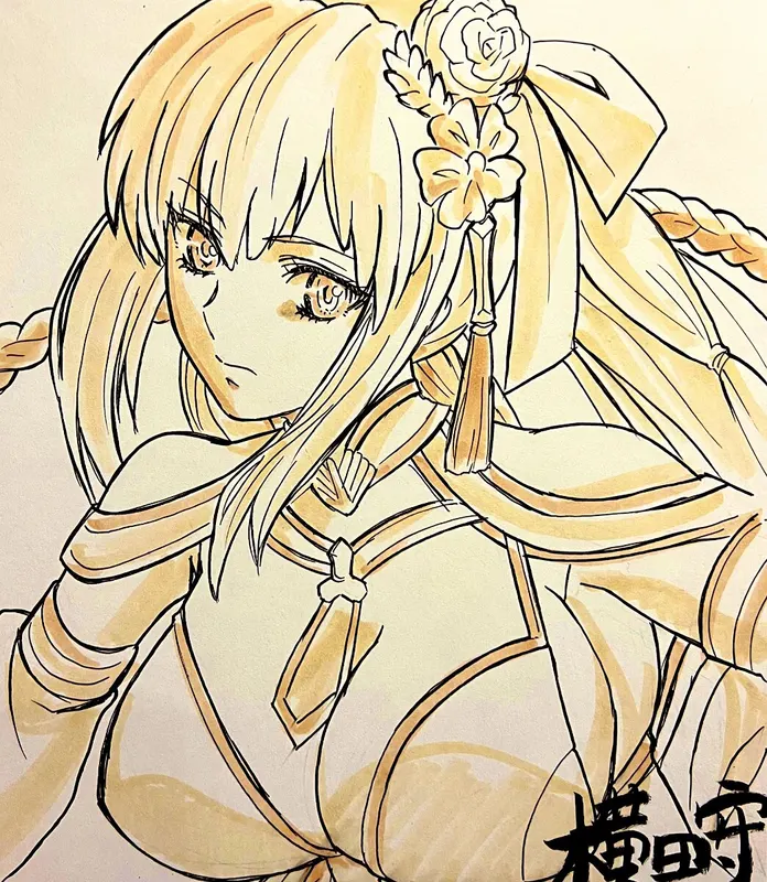 Educational authentic reference image (F3ZSSoFaEAAl3Yd). — educational authentic (REAL) shikishi reference associated with Mamoru Yokota