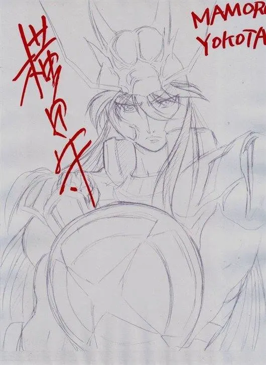 Educational authentic reference image (31445058_160554634625089_5752314420394983424_n). — educational authentic (REAL) shikishi reference associated with Mamoru Yokota