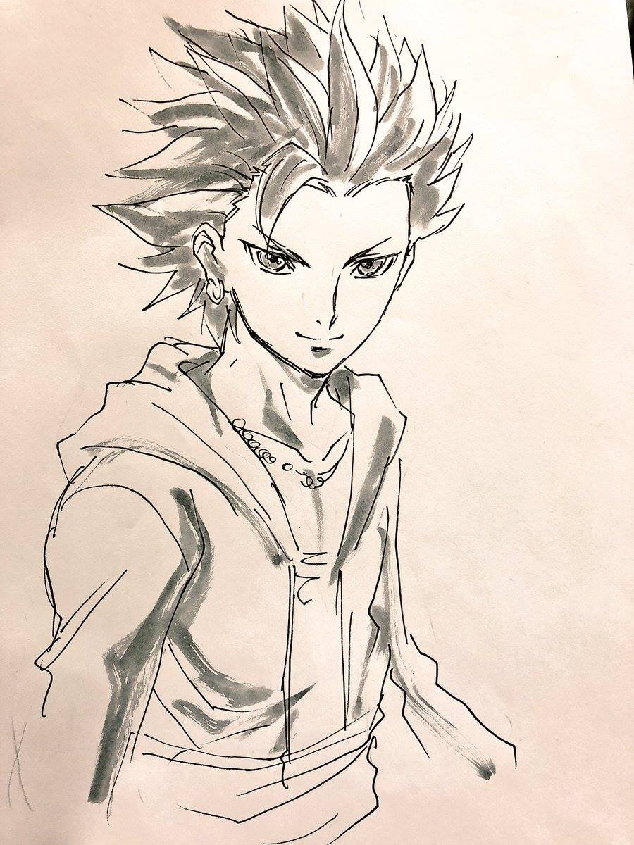 Educational authentic reference image (30572119_156261738387712_1876984709322375168_n). — educational authentic (REAL) shikishi reference associated with Mamoru Yokota