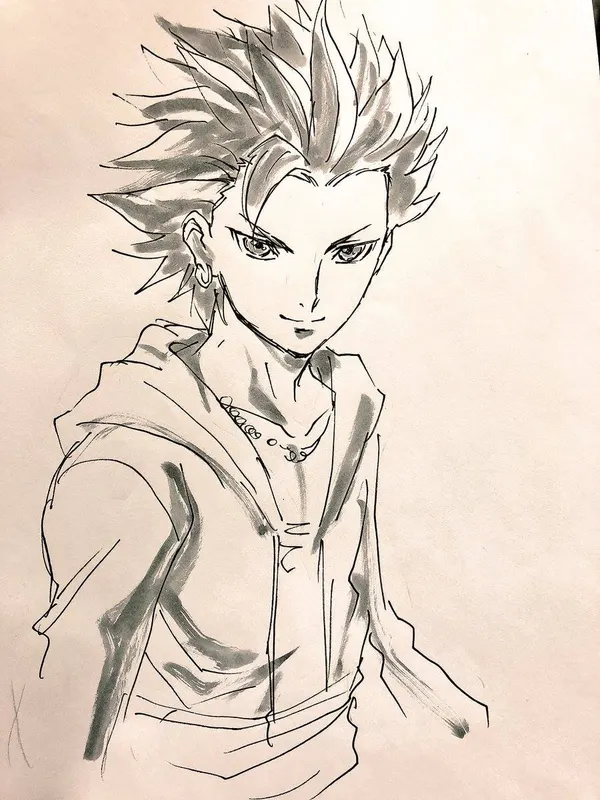 Educational authentic reference image (30572119_156261738387712_1876984709322375168_n). — educational authentic (REAL) shikishi reference associated with Mamoru Yokota