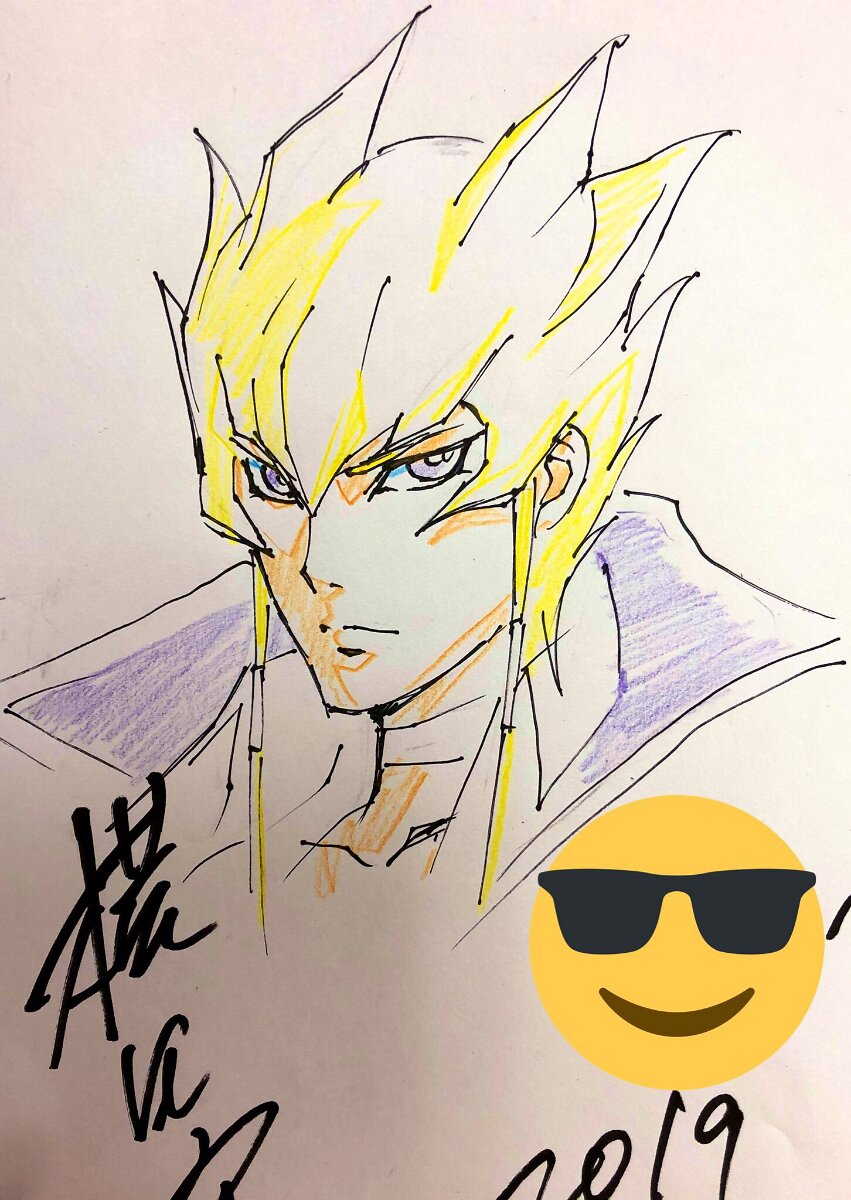 Educational authentic reference image (D54ztzZUUAEK8Yq). — educational authentic (REAL) shikishi reference associated with Mamoru Yokota