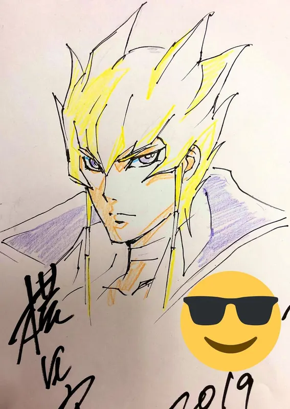 Educational authentic reference image (D54ztzZUUAEK8Yq). — educational authentic (REAL) shikishi reference associated with Mamoru Yokota