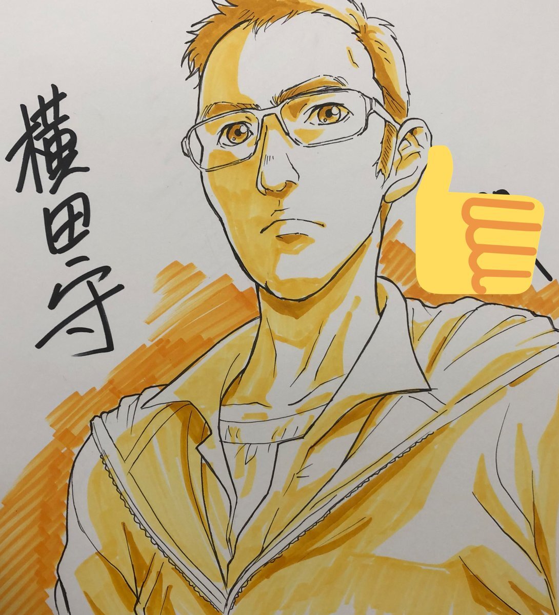Educational authentic reference image (FEIzAagaAAAawLV). — educational authentic (REAL) shikishi reference associated with Mamoru Yokota