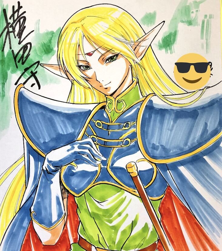 Educational authentic reference image (5c0802b5c9f1b). — educational authentic (REAL) shikishi reference associated with Mamoru Yokota