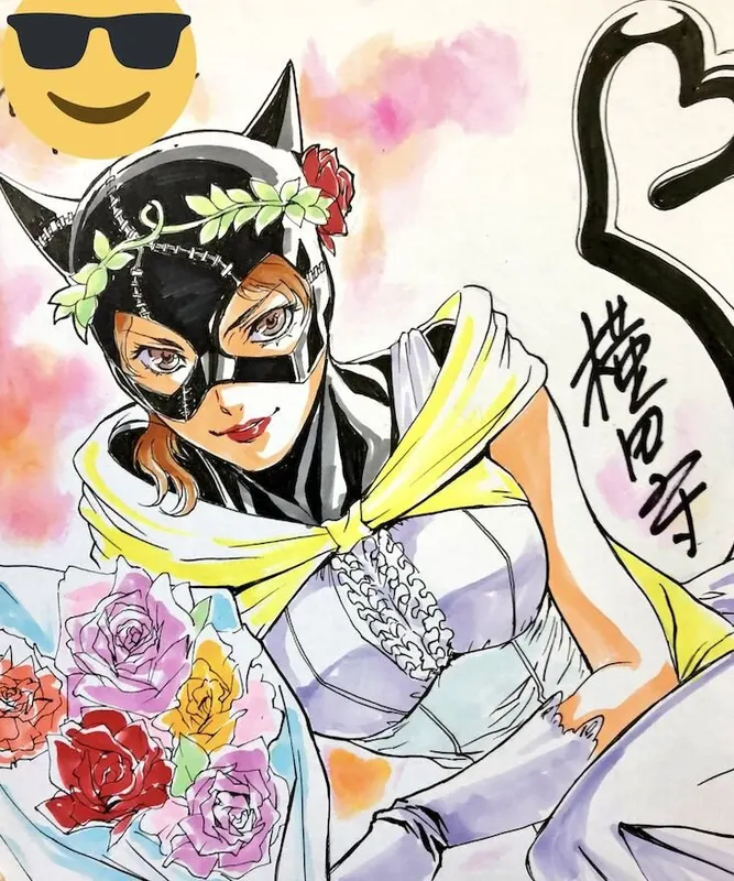 Educational authentic reference image (5c080320200f3). — educational authentic (REAL) shikishi reference associated with Mamoru Yokota