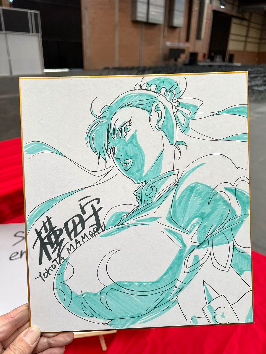 Educational authentic reference image (Ft2uQx3XwAYaZGg). — educational authentic (REAL) shikishi reference associated with Mamoru Yokota