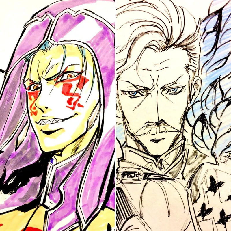 Educational authentic reference image (FiadEssaAAEn0dM). — educational authentic (REAL) shikishi reference associated with Mamoru Yokota