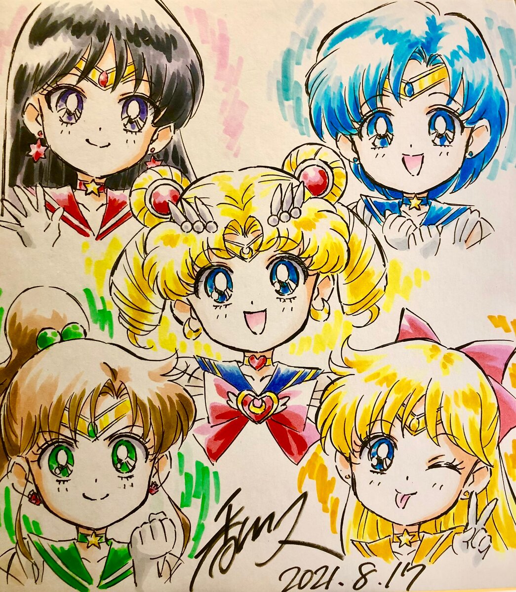 Educational authentic reference image (GHMTMmvawAEQFvQ). — educational authentic (REAL) shikishi reference associated with Hisashi Kagawa