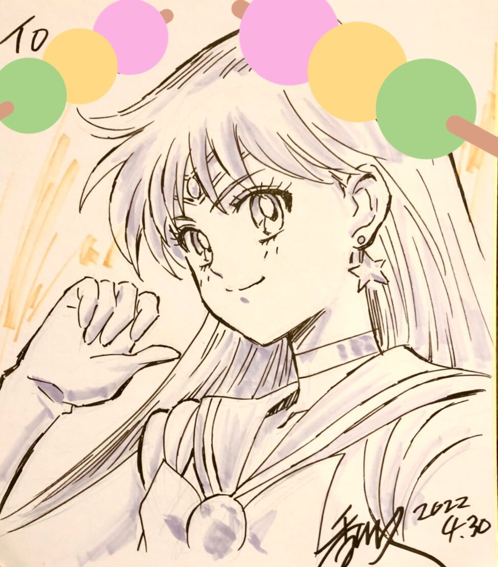 Educational authentic reference image (FRqACRAVkAA1EPQ). — educational authentic (REAL) shikishi reference associated with Hisashi Kagawa