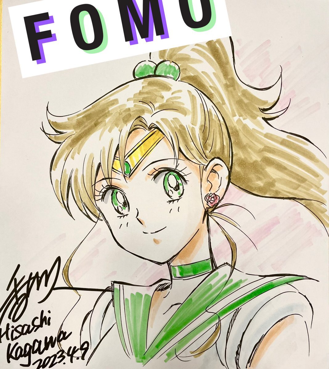 Educational authentic reference image (FtW6hcbaIAAXOhp). — educational authentic (REAL) shikishi reference associated with Hisashi Kagawa