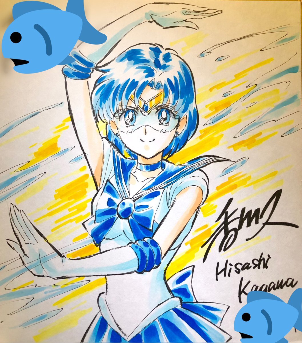 Educational authentic reference image (Em_phEdUwAA7rPt). — educational authentic (REAL) shikishi reference associated with Hisashi Kagawa