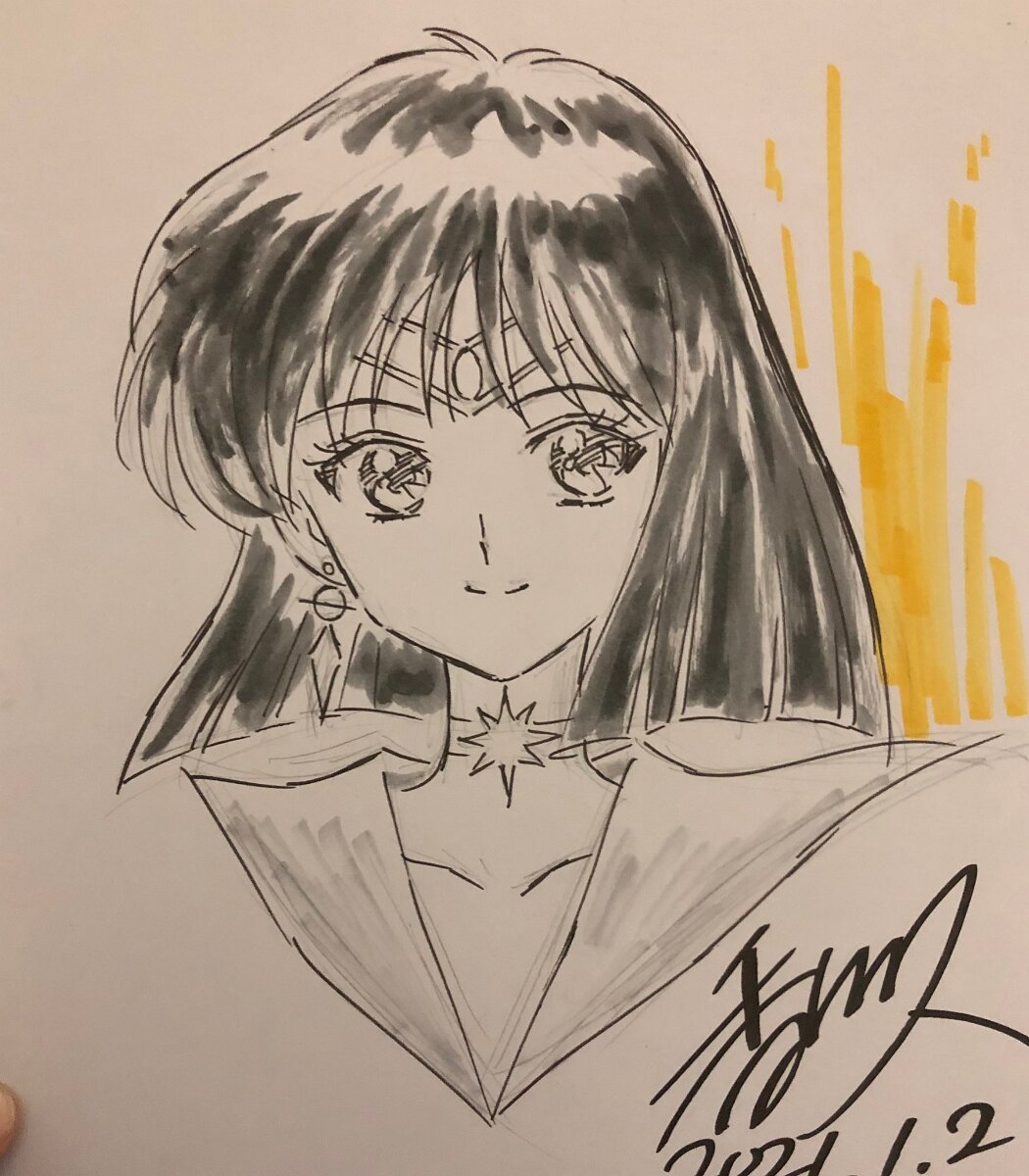 Educational authentic reference image (EqvnoYSUUAEGYnJ). — educational authentic (REAL) shikishi reference associated with Hisashi Kagawa