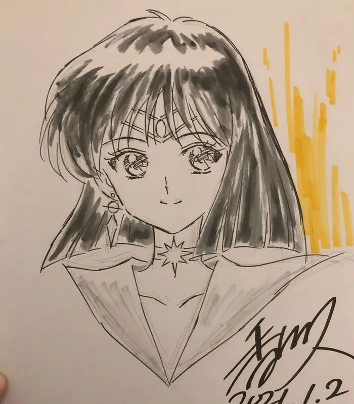 Educational authentic reference image (EqvnoYSUUAEGYnJ). — educational authentic (REAL) shikishi reference associated with Hisashi Kagawa