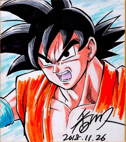 Educational authentic reference image (tumblr_520e1339f66a65c9d7ba9551215f98ca_63e2773d_500). — educational authentic (REAL) shikishi reference associated with Hisashi Kagawa