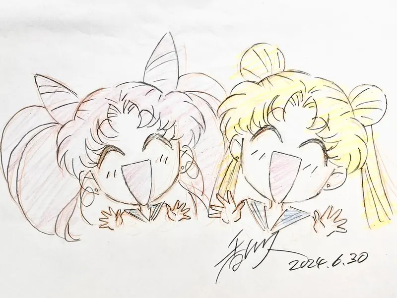 Educational authentic reference image (GRTodpuagAAoTC7). — educational authentic (REAL) shikishi reference associated with Hisashi Kagawa