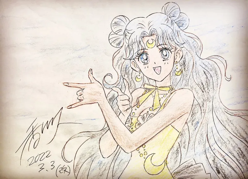 Educational authentic reference image (GbSzo5gb0AAMVfN). — educational authentic (REAL) shikishi reference associated with Hisashi Kagawa