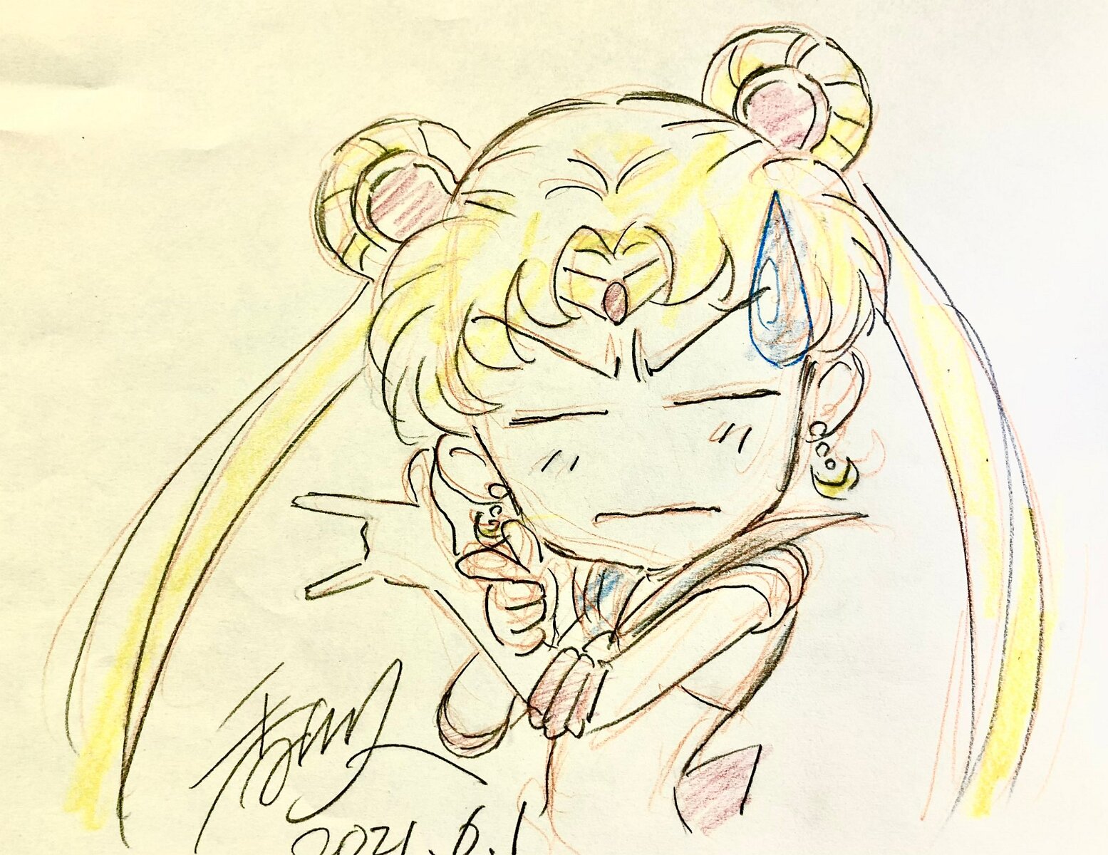 Educational authentic reference image (GXs2Z7SaUAAmdBE). — educational authentic (REAL) shikishi reference associated with Hisashi Kagawa