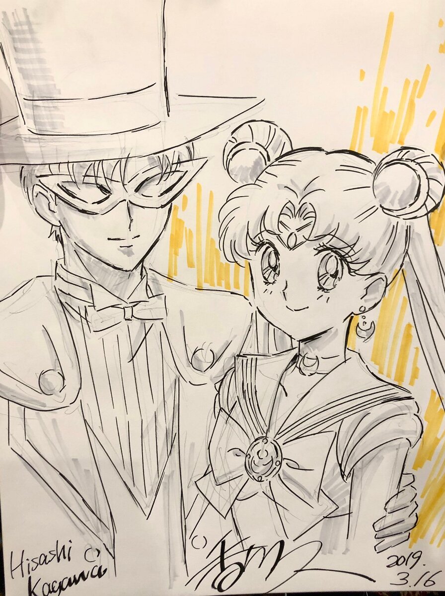 Educational authentic reference image (GHM6Im_aAAA9cCP). — educational authentic (REAL) shikishi reference associated with Hisashi Kagawa