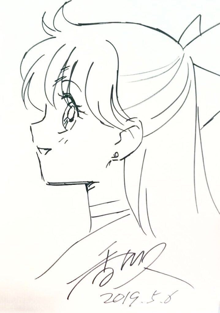 Educational authentic reference image (Ek3QJLoVcAU3y5L). — educational authentic (REAL) shikishi reference associated with Hisashi Kagawa