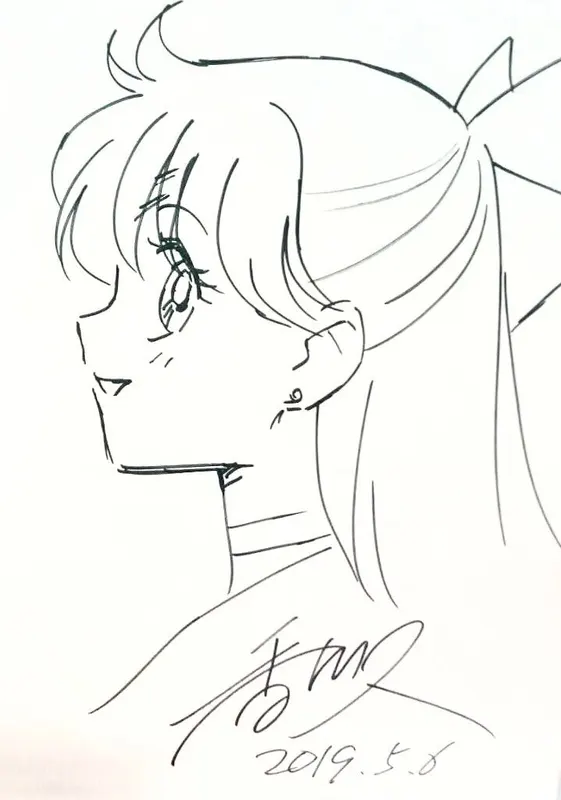 Educational authentic reference image (Ek3QJLoVcAU3y5L). — educational authentic (REAL) shikishi reference associated with Hisashi Kagawa
