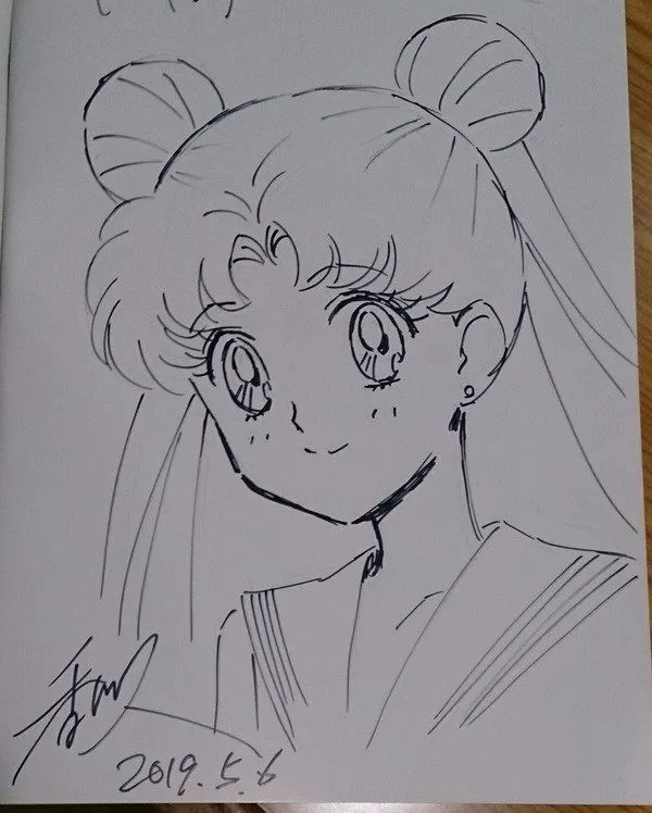 Educational authentic reference image (aweawrwttt). — educational authentic (REAL) shikishi reference associated with Hisashi Kagawa