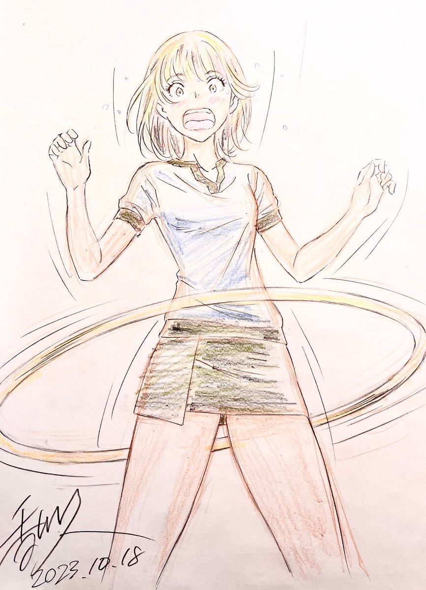Educational authentic reference image (Gc1dlGCakAAfW-J). — educational authentic (REAL) shikishi reference associated with Hisashi Kagawa