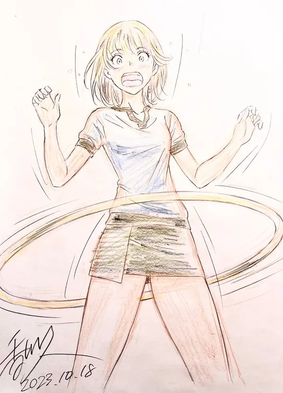 Educational authentic reference image (Gc1dlGCakAAfW-J). — educational authentic (REAL) shikishi reference associated with Hisashi Kagawa