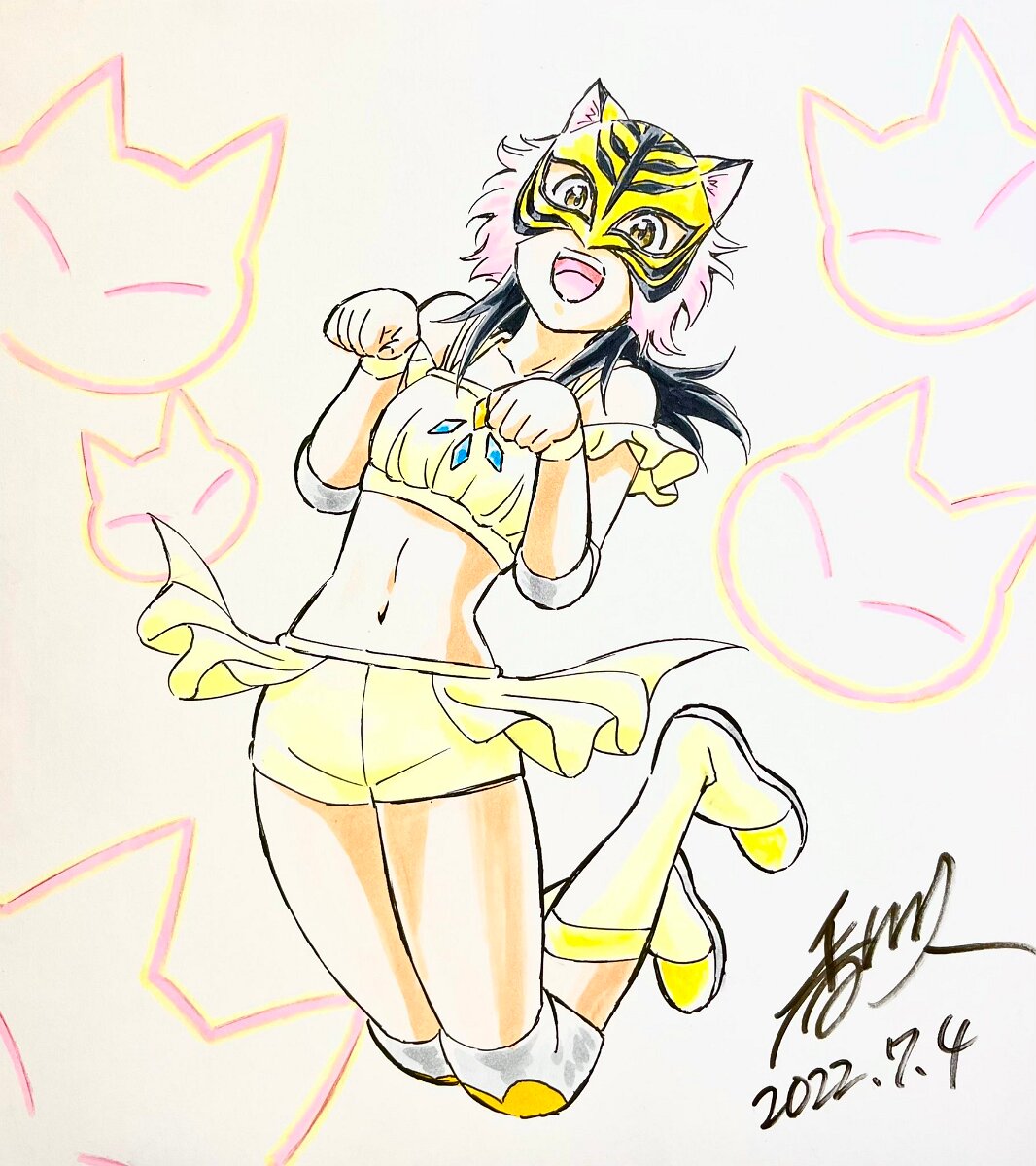 Educational authentic reference image (Gc1dlF7bcAA5qnu). — educational authentic (REAL) shikishi reference associated with Hisashi Kagawa