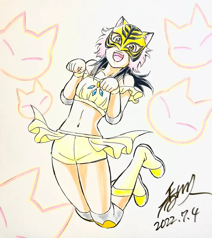 Educational authentic reference image (Gc1dlF7bcAA5qnu). — educational authentic (REAL) shikishi reference associated with Hisashi Kagawa