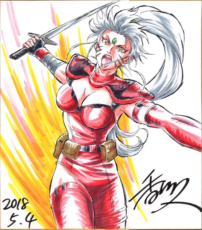 Educational authentic reference image (Gbbx01pbMAAiWbn). — educational authentic (REAL) shikishi reference associated with Hisashi Kagawa