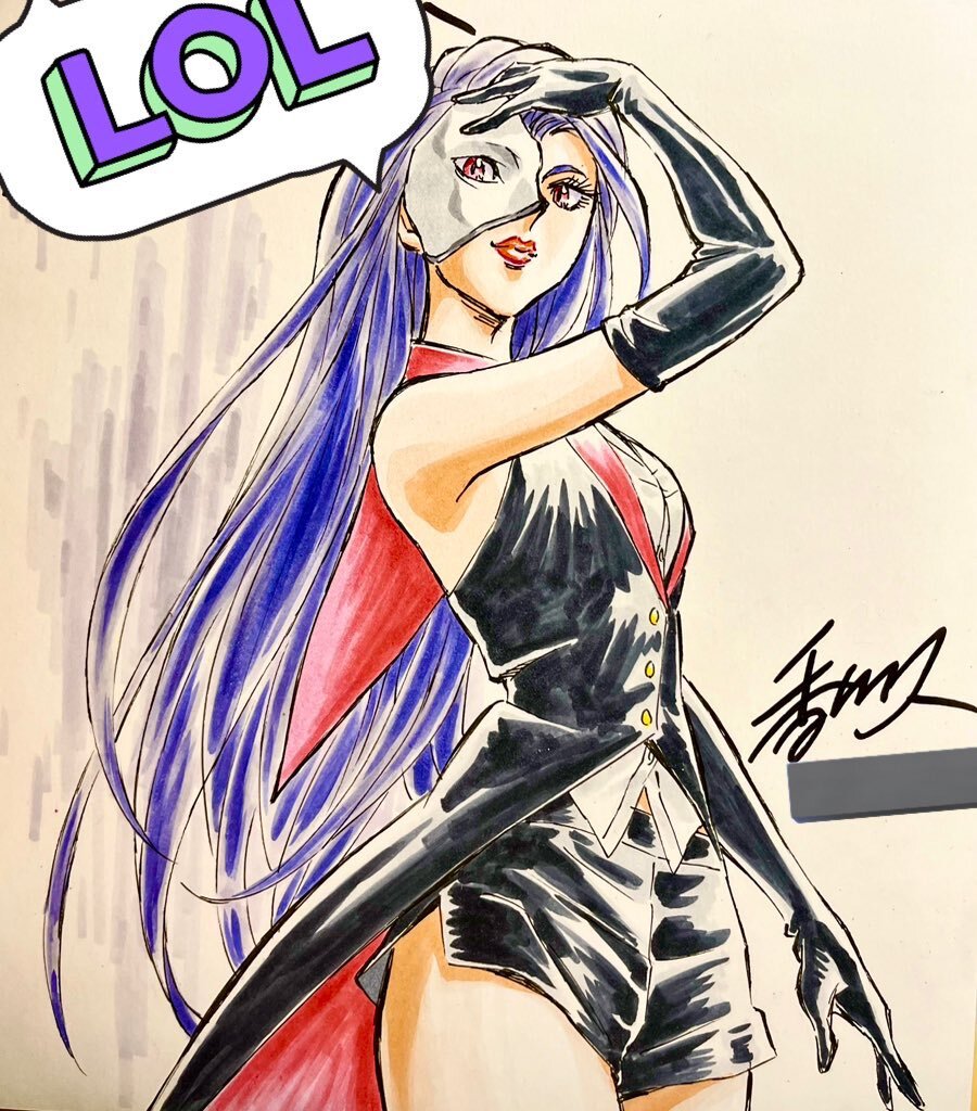 Educational authentic reference image (Gbbx01sagAA1k5H). — educational authentic (REAL) shikishi reference associated with Hisashi Kagawa