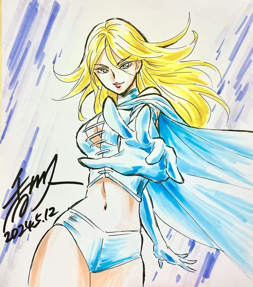 Educational authentic reference image (GNnVwabasAAGw_J). — educational authentic (REAL) shikishi reference associated with Hisashi Kagawa