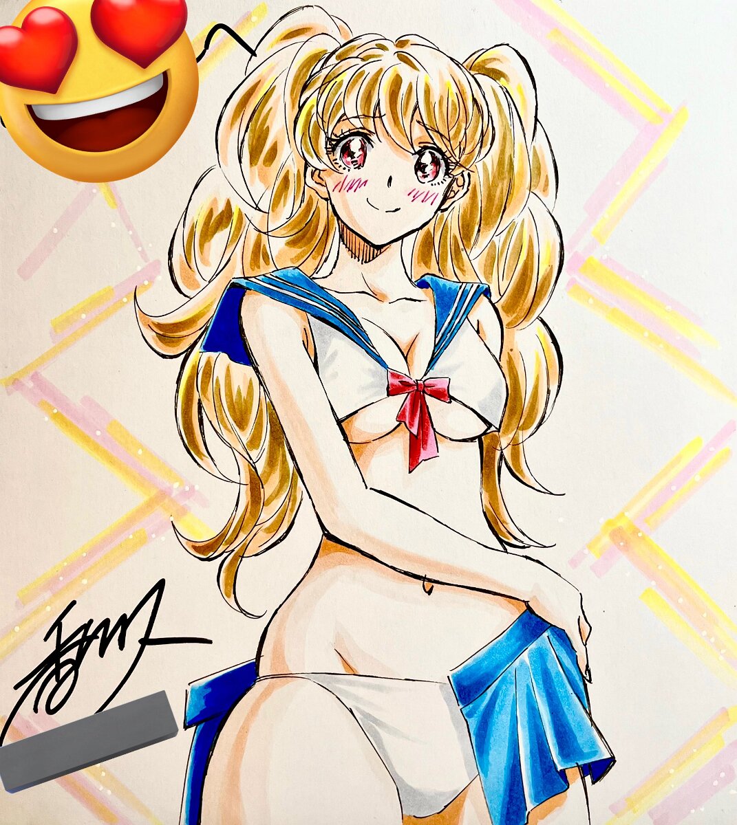 Educational authentic reference image (GMqgLpcbQAA8hqU). — educational authentic (REAL) shikishi reference associated with Hisashi Kagawa