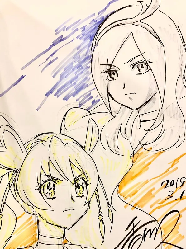 Educational authentic reference image (GHM6InCbMAAOHiX). — educational authentic (REAL) shikishi reference associated with Hisashi Kagawa