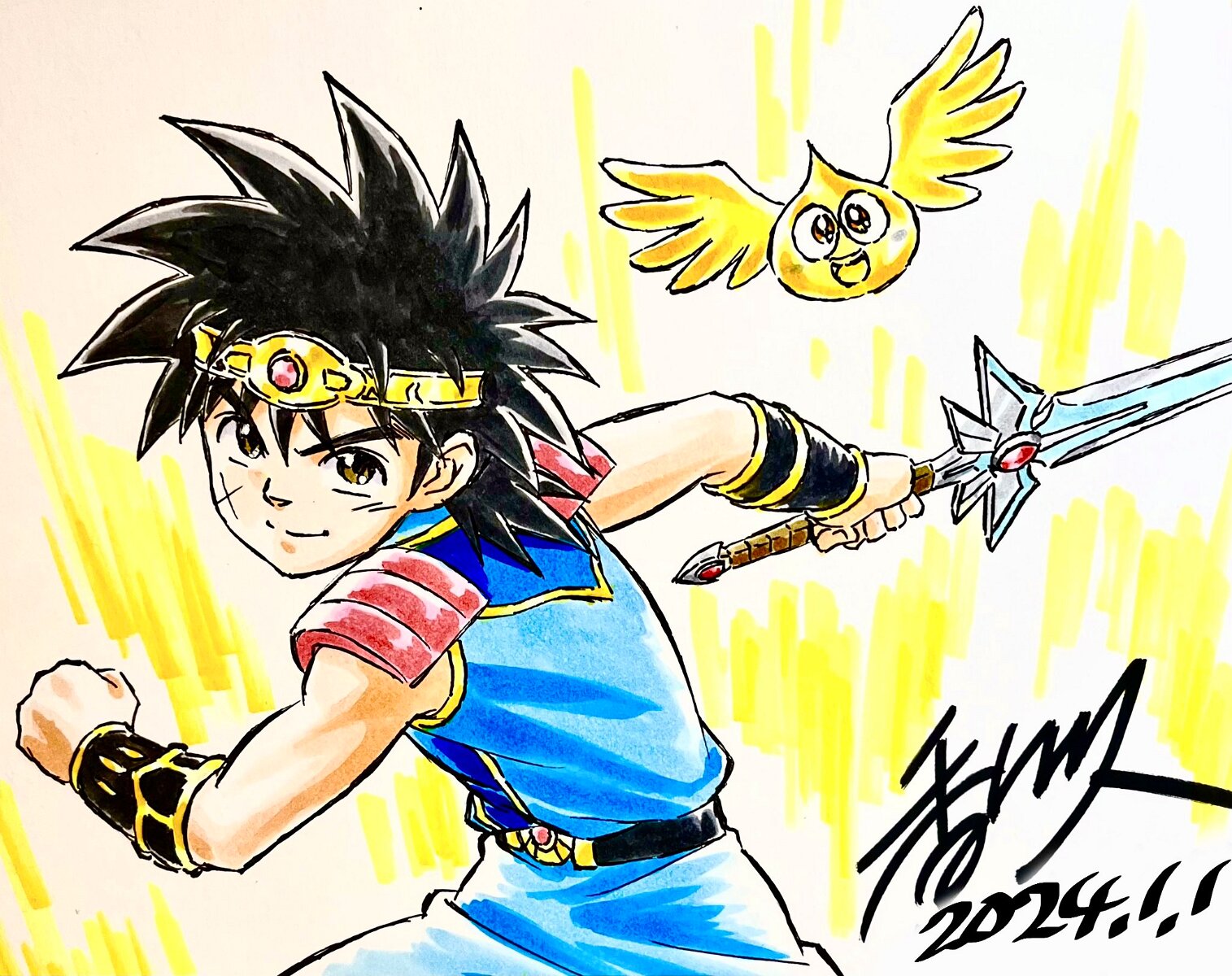 Educational authentic reference image (GC0YjA9aMAAqUJo). — educational authentic (REAL) shikishi reference associated with Hisashi Kagawa