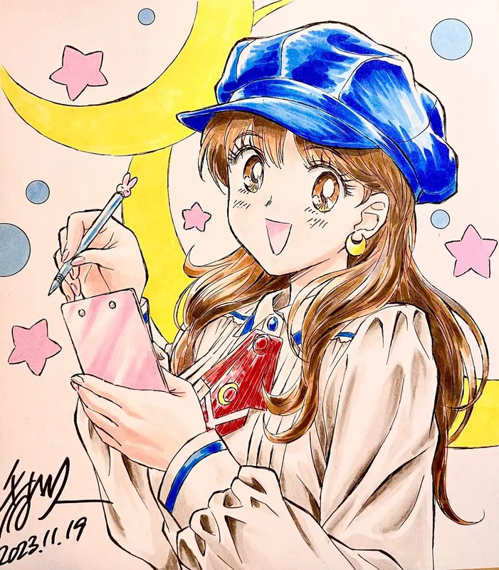 Educational authentic reference image (GBEPXB4aAAEBSKd). — educational authentic (REAL) shikishi reference associated with Hisashi Kagawa