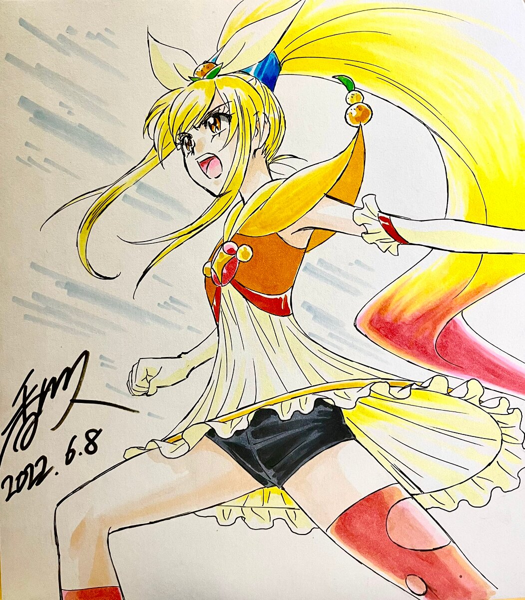 Educational authentic reference image (F_YlGXTaQAAr4oJ). — educational authentic (REAL) shikishi reference associated with Hisashi Kagawa