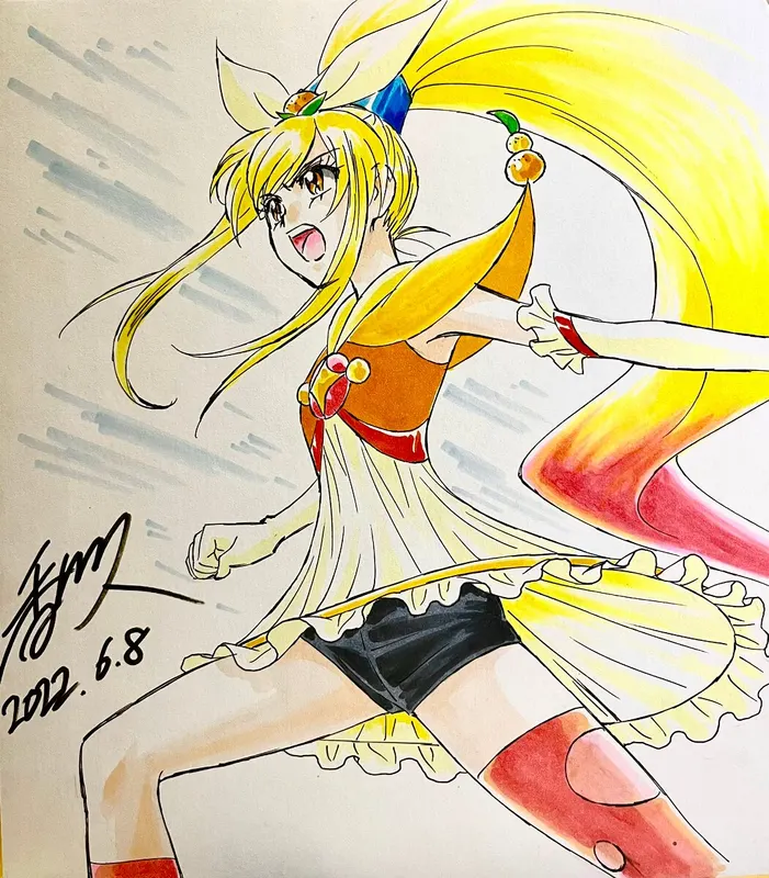 Educational authentic reference image (F_YlGXTaQAAr4oJ). — educational authentic (REAL) shikishi reference associated with Hisashi Kagawa